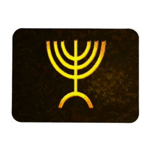 Íman Menorah Flame