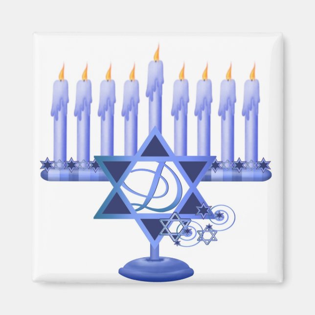 Íman Menorah Magnet (Frente)