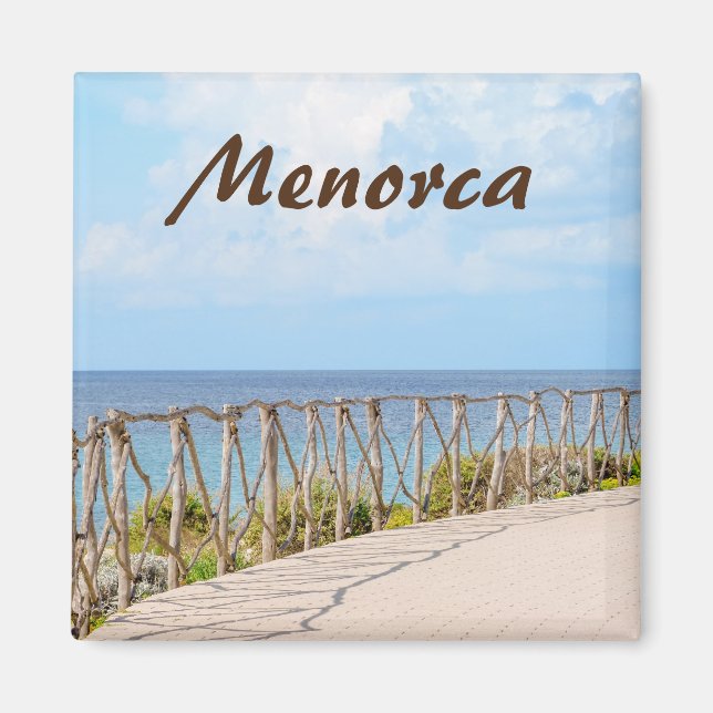 Íman Menorca Cerca Tradicional do Souvenir Magnet (Frente)