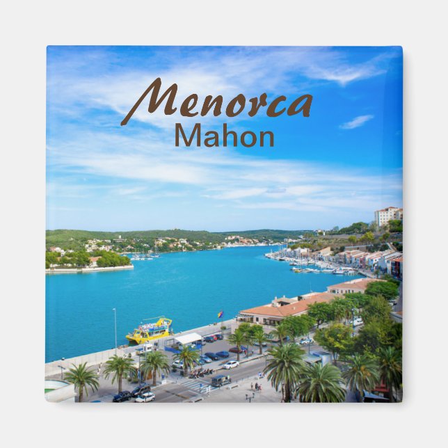 Íman Menorca Mahon Port (Frente)