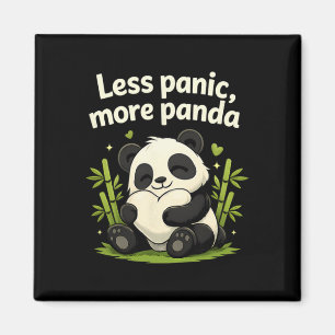 Íman Menos Pânico Mais Panda Vibrações de Relaxamento S