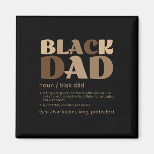 Íman Mens Black Pai Melanin Definição Afro-Americana