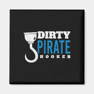 Íman Mens dirty pirate freebooter caribbean sea thief