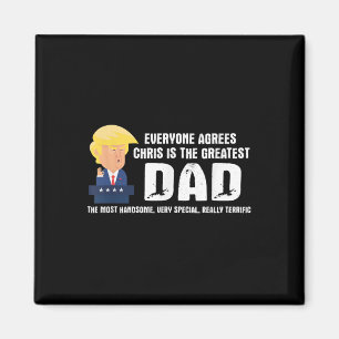 Íman Mens Engraçado Trump Dizendo Maioria de Pais - Chr