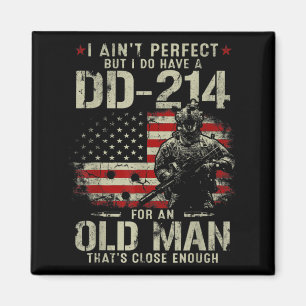 Íman Mens eu não sou perfeito eu tenho um veterano DD-