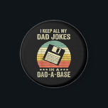 Íman Mens Funny dad Jokes in dad-a-Base<br><div class="desc">Mens Funny dad Jokes in dad-a-Base</div>