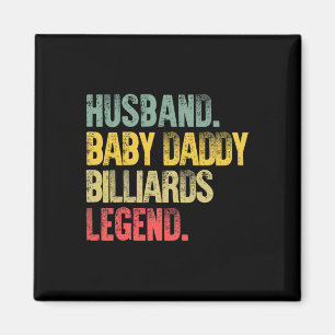 Íman Mens Funny Vintage Husband Ba