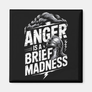 Íman Mens Seneca Stoic Philosoper Citando Ruas Motivaci