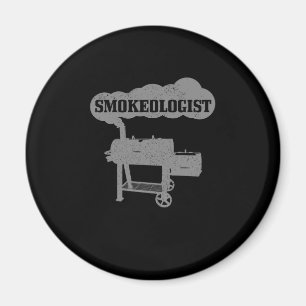 Íman Mens Smokeologista CHURRASCO Gelando Chef Fumante 