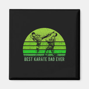 Íman Mens Vintage Retro Melhor Pai De Karate De Dadf En