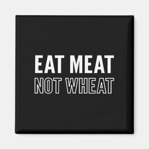 Íman Mensagem de Dieta de Keto Comida Motivada Não Trig