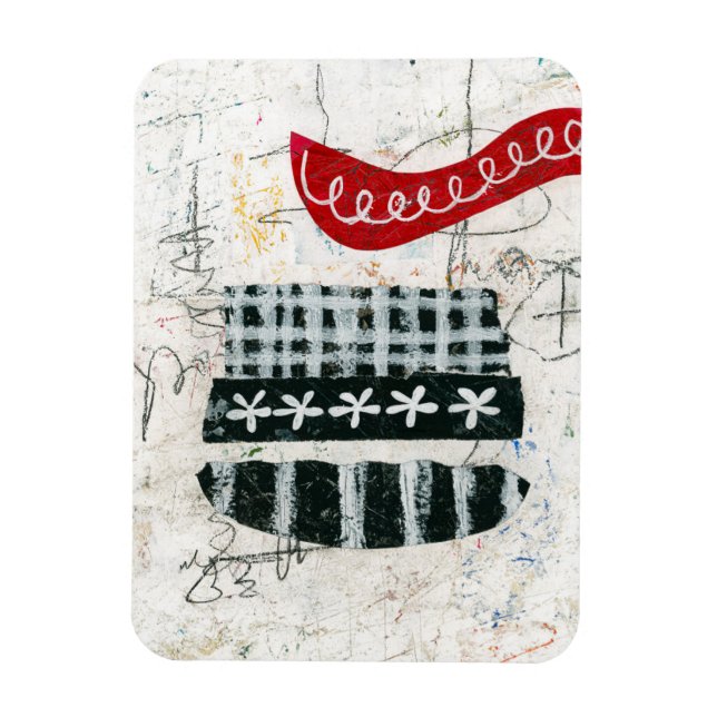 Íman Mensagem Domingo de Frigorífico Magnet (Vertical)