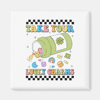 Íman Mental Awareness Take Your Lucky Charm Pills Healt
