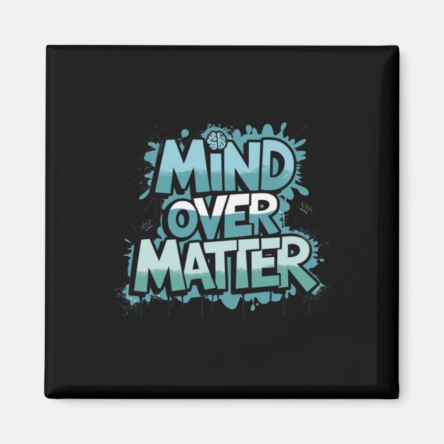 Íman Mental Health Awarness Minz Over Sticker (Frente)