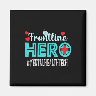 Íman Mental Health Tech Frontline Hero Trabalhadoras