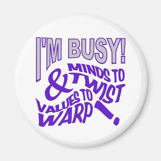 Íman Mente a Gire de ímã (Frente)