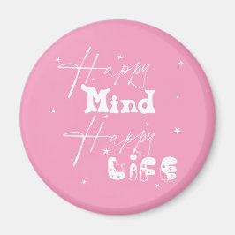 Íman Mente Feliz, Vida Feliz, Magneta Bonita