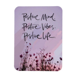 Íman Mente Positiva, Vibrações Positivas, Vida Positiva