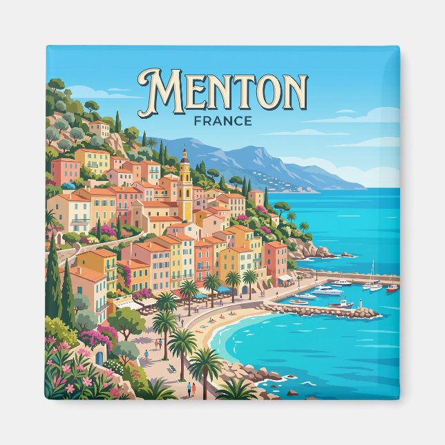Íman Menton França (Frente)