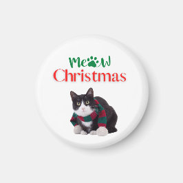 ÍMAN MEOT CHRISTMAS CAT