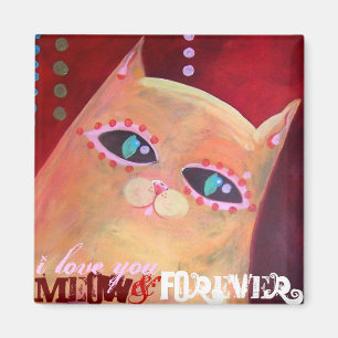 Íman "Meow e para sempre" trabalhos artísticos