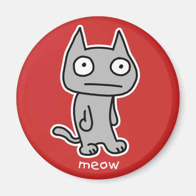 Íman Meow Magnet (Frente)