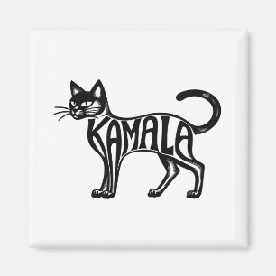 Íman Meowmala Kamala Cat Lady Harris