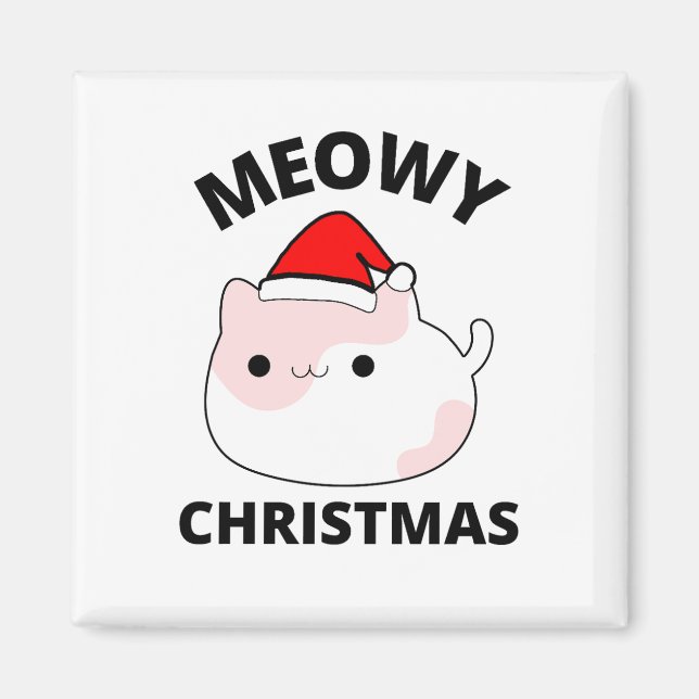 Íman Meowy Christmas (Frente)