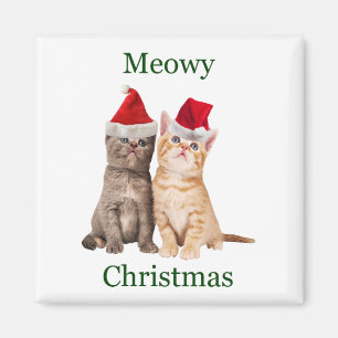 Íman Meowy Christmas Kitten Magnet