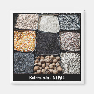 Íman Mercado de Comidas e Especiarias, Catmandu - Nepal