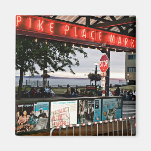 Íman mercado de lugar de pique Seattle