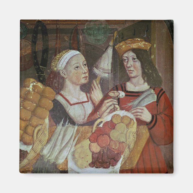 Íman Mercado dos produtos hortícolas (Frente)