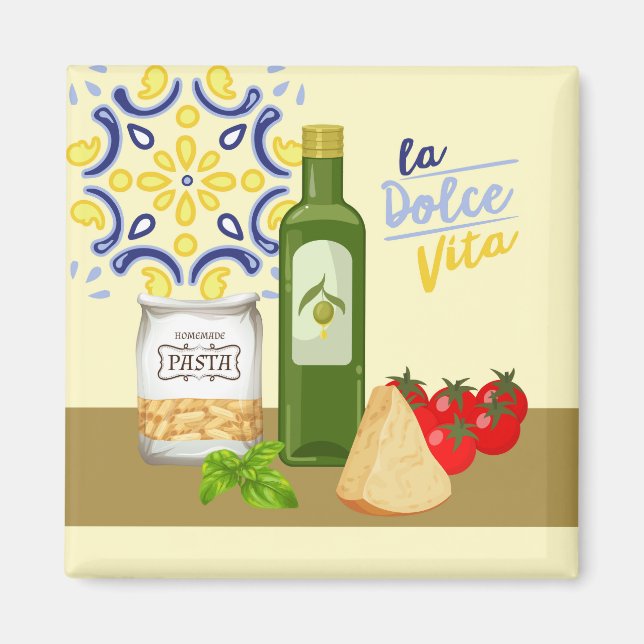 Íman Mercado italiano (Frente)