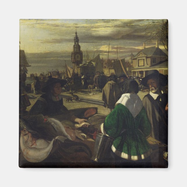 Íman Mercado na Haia, c.1660 (Frente)