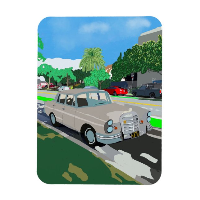 Íman Mercedes Benz (Vertical)