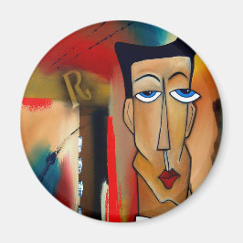 Íman merger-abstrato art