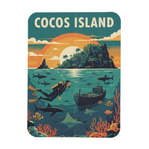 Íman Mergulhador da Ilha de Cocos