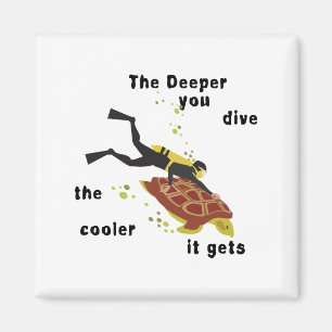 Íman MERGULHADOR engraçado