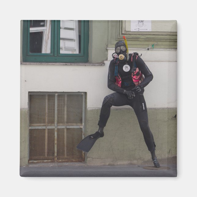 Íman Mergulhador Seco (Frente)