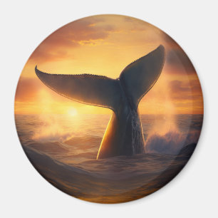 Íman Mergulhe no pôr do sol: Mergulho no ímã da baleia