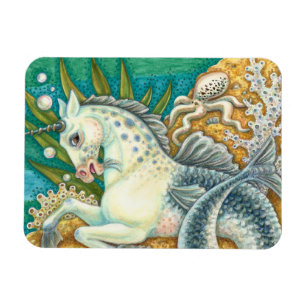 ÍMAN MERHORSE E OCTOPUS BRANCO, FANTASY UNICORN HORSE
