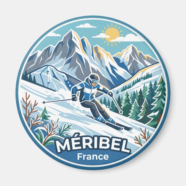 Íman Méribel França (Frente)