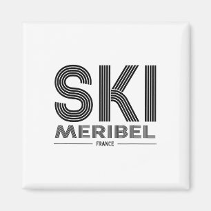 Íman Méribel Ski Resort França Alpes Souve Francês de E