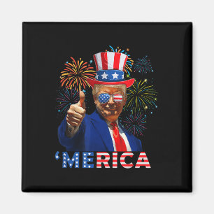 Íman Merica Trump Sungs 4 De Julho Beer Drinki Engraçad