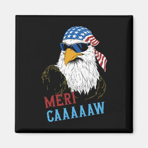 Íman Mericaaaaaw Eagle Mullet 4 De Julho Americano