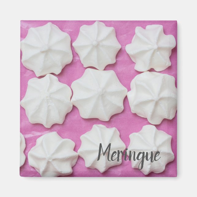 Íman Meringues em papel cor-de-rosa (Frente)