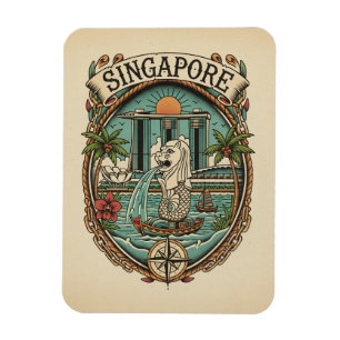 Íman Merlion Singapura