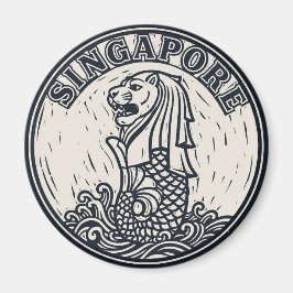 Íman Merlion Singapura
