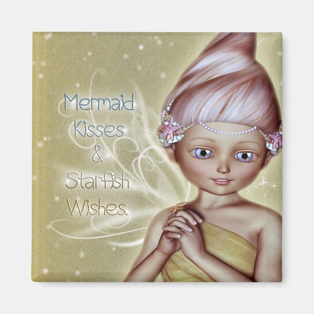 Íman Mermaid Kisses (Frente)