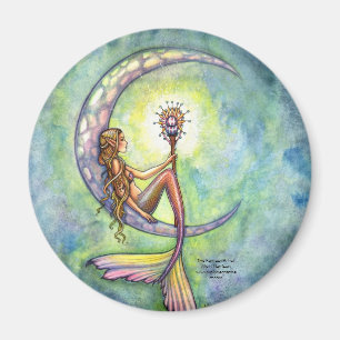 Íman Mermaid Magnet, Mermaid Moon de Molly Harrison